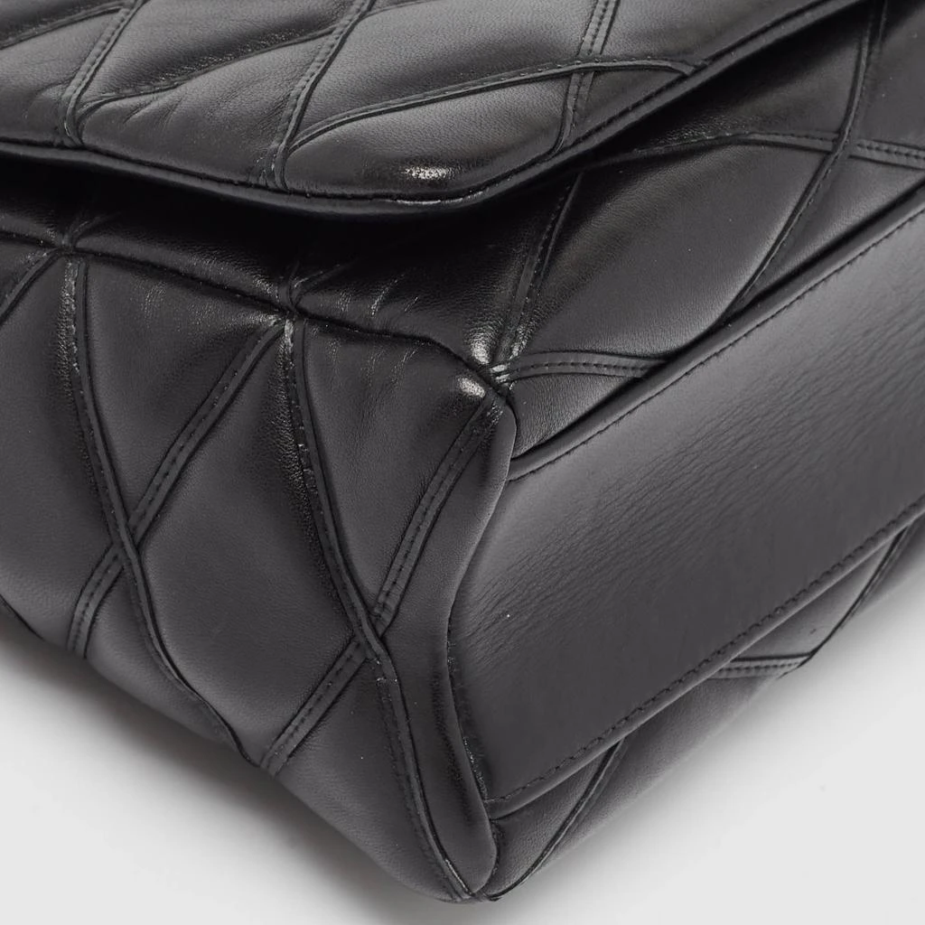 Louis Vuitton Louis Vuitton Black Leather Malletage GO-14 MM Bag 18