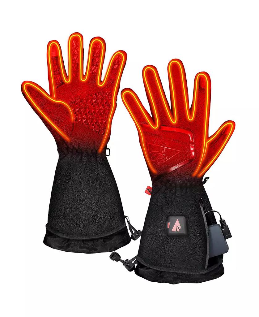 ActionHeat 5V Slim-Fit Fleece Battery Heated Gloves - Women's - Grey - X