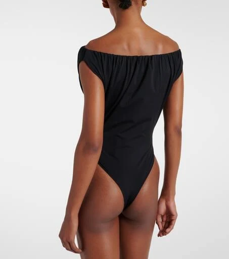 Jacquemus Off-shoulder swimsuit 3