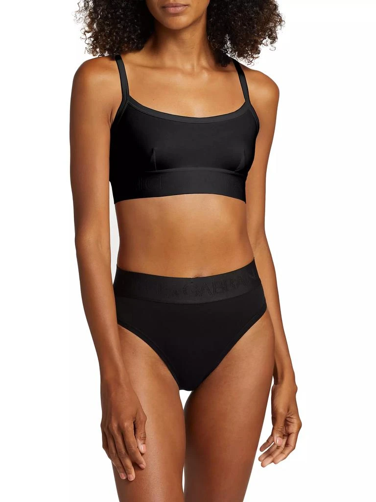 Dolce & Gabbana Logo Band Sports Bra 3