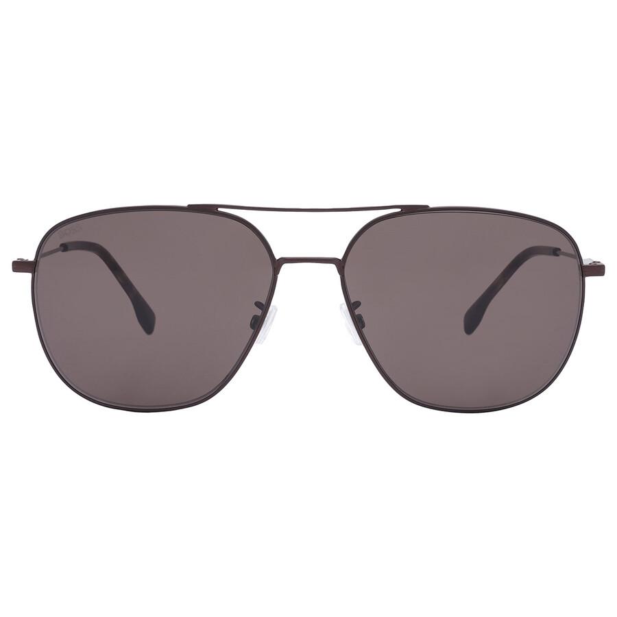 Hugo Boss Hugo Boss Brown Navigator Men
s Sunglasses BOSS 1557/O/F/S 01OT/70 62