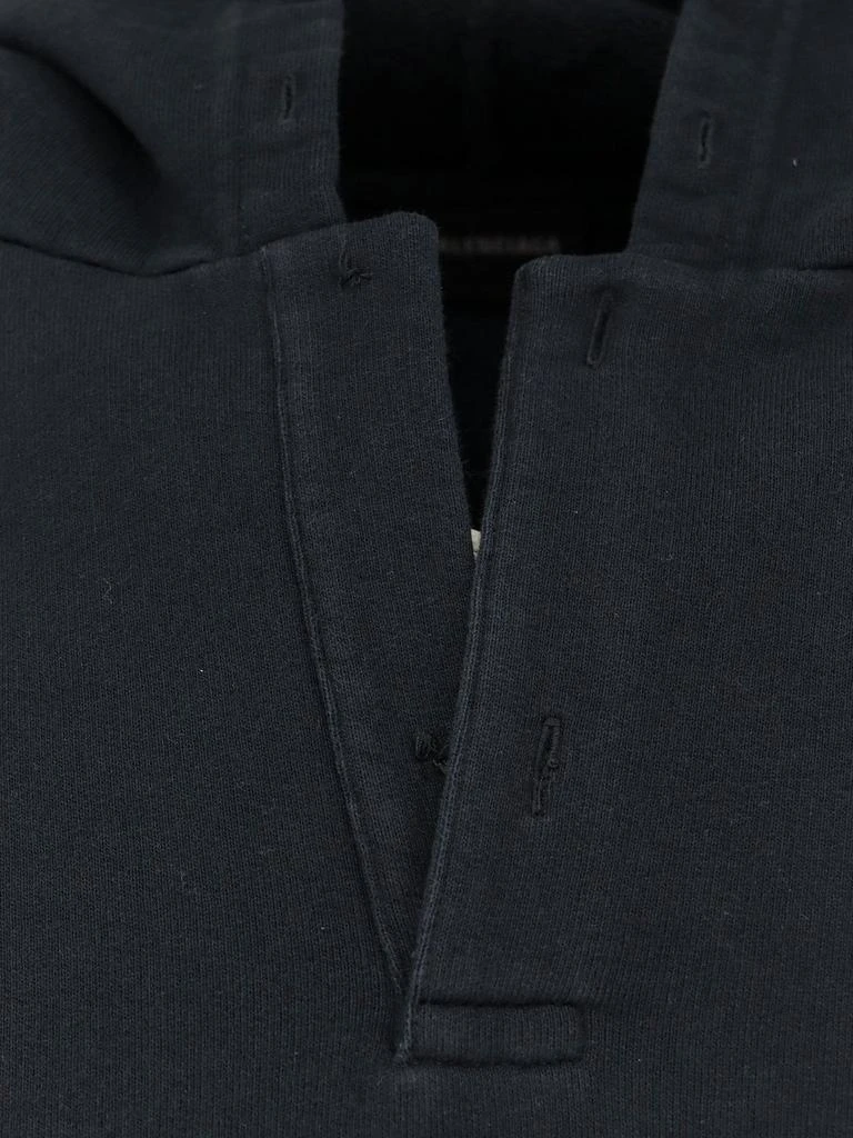 Balenciaga Balenciaga Logo Printed Polo Hoodie 3