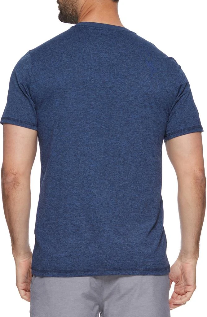 FLAG AND ANTHEM Marled Short Sleeve Performance Henley 2