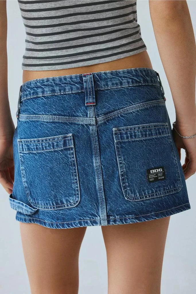 BDG BDG Carpenter Low-Rise Denim Micro Mini Skirt 2