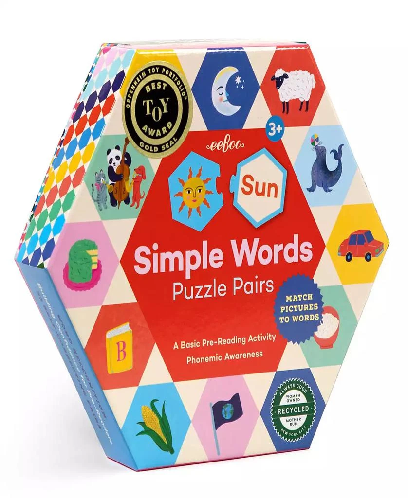 Hexagon Puzzle Pairs - Simple Words – On Sale Now with Up to 11% Off ...
