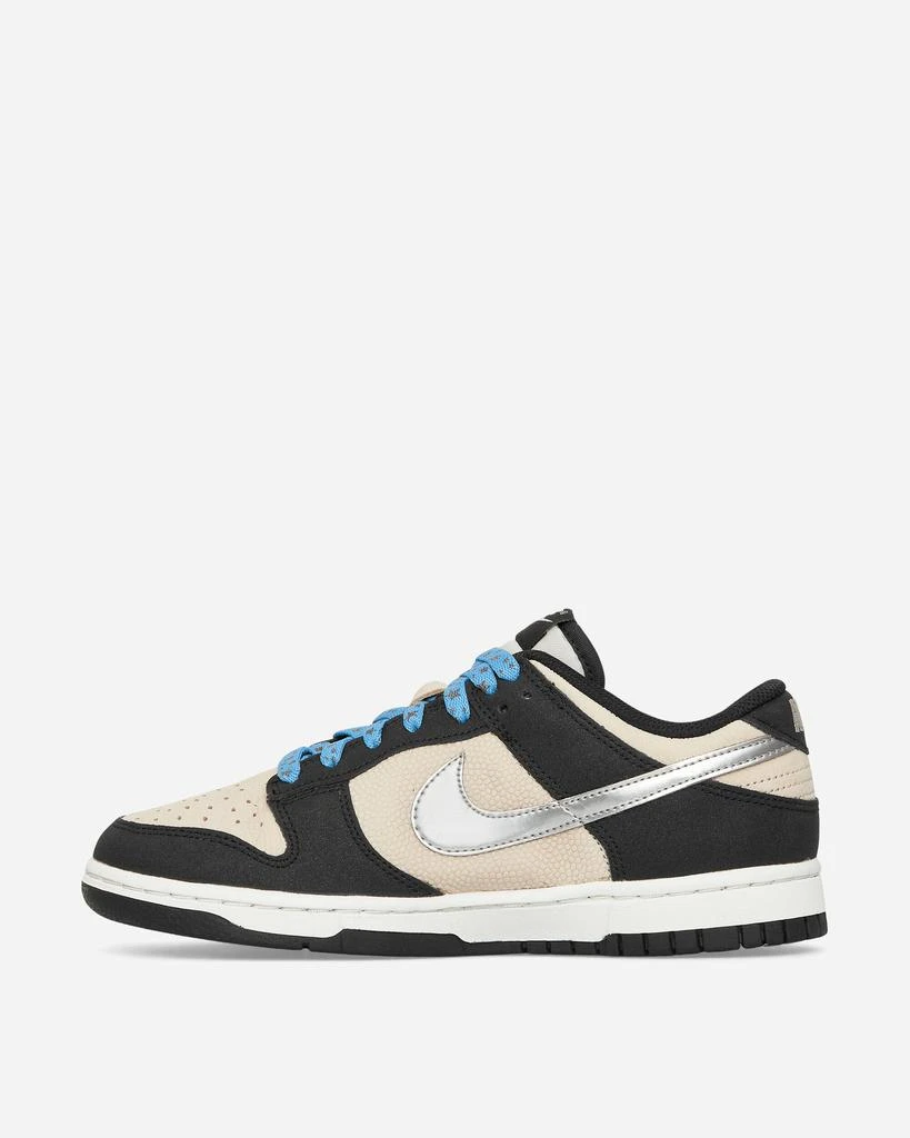 Nike WMNS Dunk Low Retro 'Starry Laces' Sneakers Light Bone / Metallic Silver 4