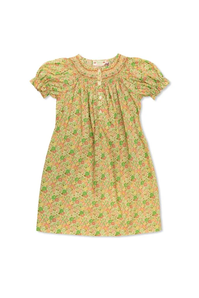 Bonpoint Dress with floral motif 1