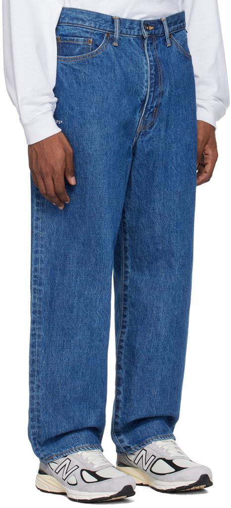 Wtaps Blue Blues Straight Jeans