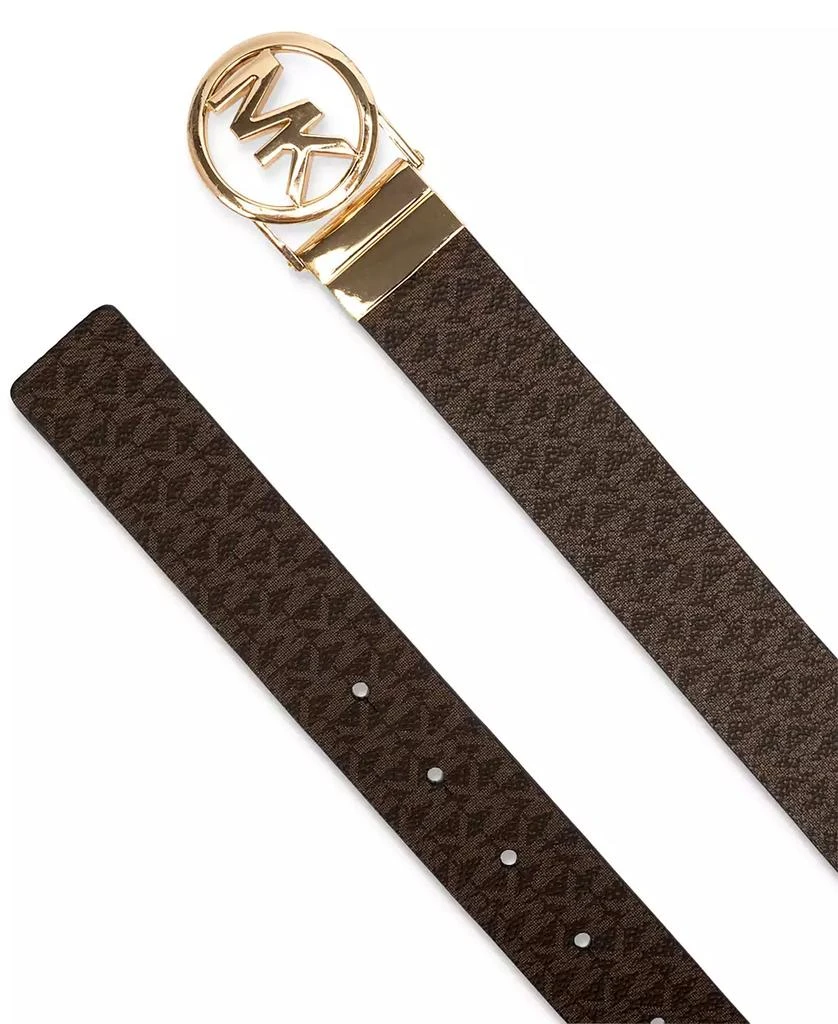 Michael Kors Reversible Logo with Logo Buckle Belt 6