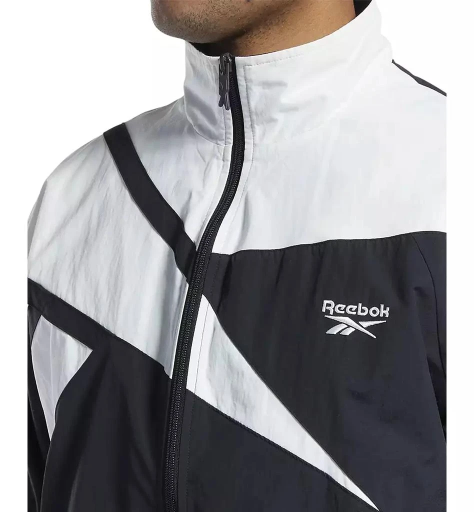 Reebok Men's Classics Vector Regular-Fit Logo Colorblocked Full-Zip Track Jacket 3