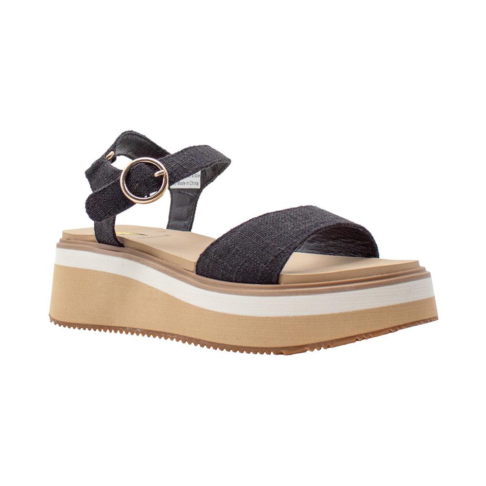 VOLATILE Porcini Wedge Sandals