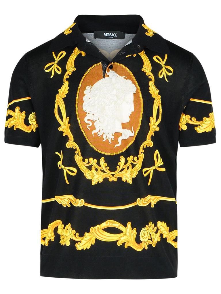 Versace Versace Coupe Blason T-Shirt - Polo Shirts - BeyondStyle