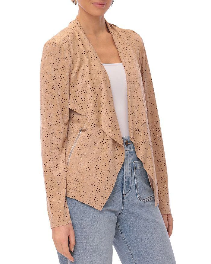 Bagatelle Faux Suede Drape Jacket 3