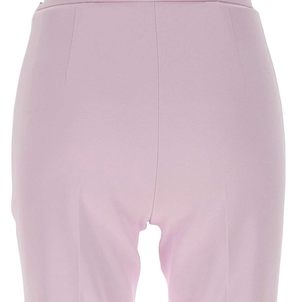 ELISABETTA FRANCHI Elisabetta Franchi Logo Plaque Crêpe Slim Fit Trousers 5