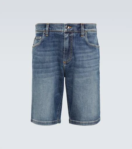 Dolce & Gabbana Bleached denim shorts 1