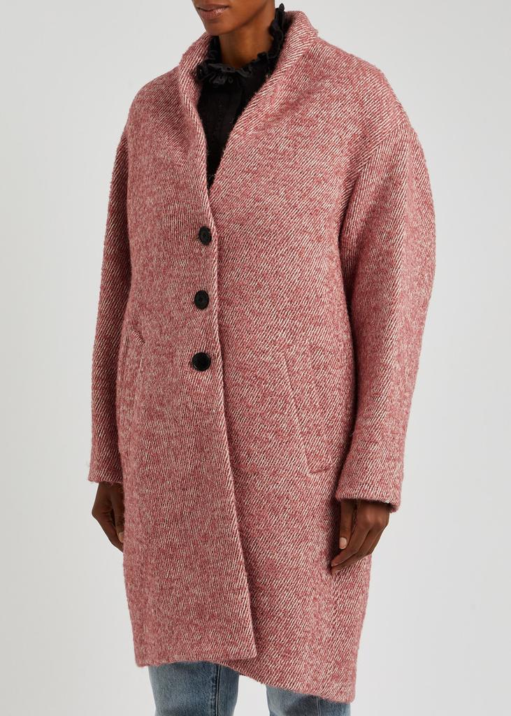 Isabel Marant Étoile Sharon brushed-twill coat - Coats
