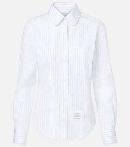 Thom Browne Pinstripe cotton poplin shirt 1