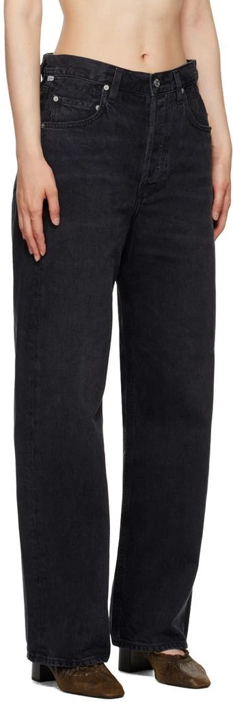 Citizens of Humanity Black Gwendoline Scrunch Jeans 2