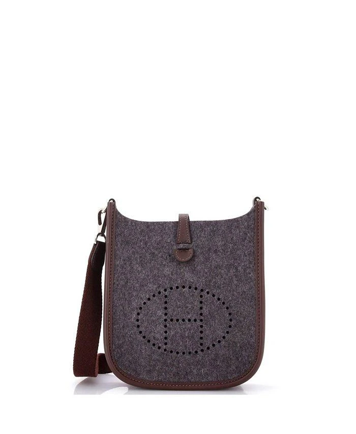 Pre-Owned HERMÈS Pre-Owned Hermes TPM Evelyne Bag Gen III Felt 1
