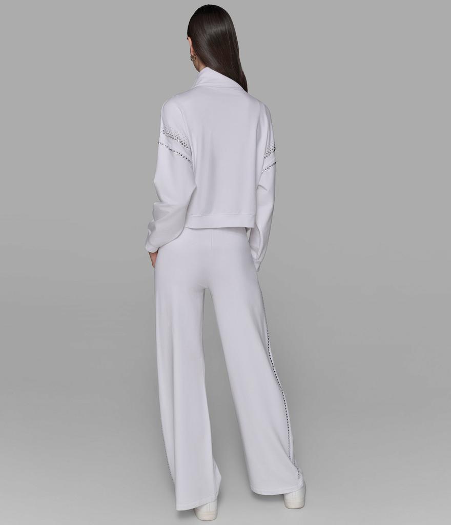 Karl Lagerfeld Paris CO-ORD RHINESTONE TRIM TRACK JACKET