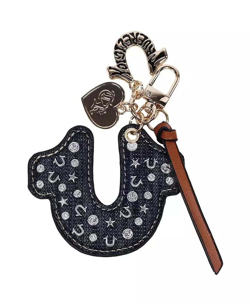 True Religion Denim Horseshoe Bag Charm 1