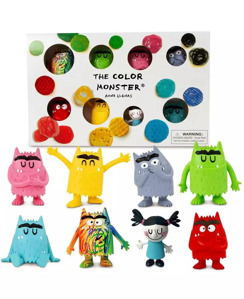 Color Monster Set 8 Figurines