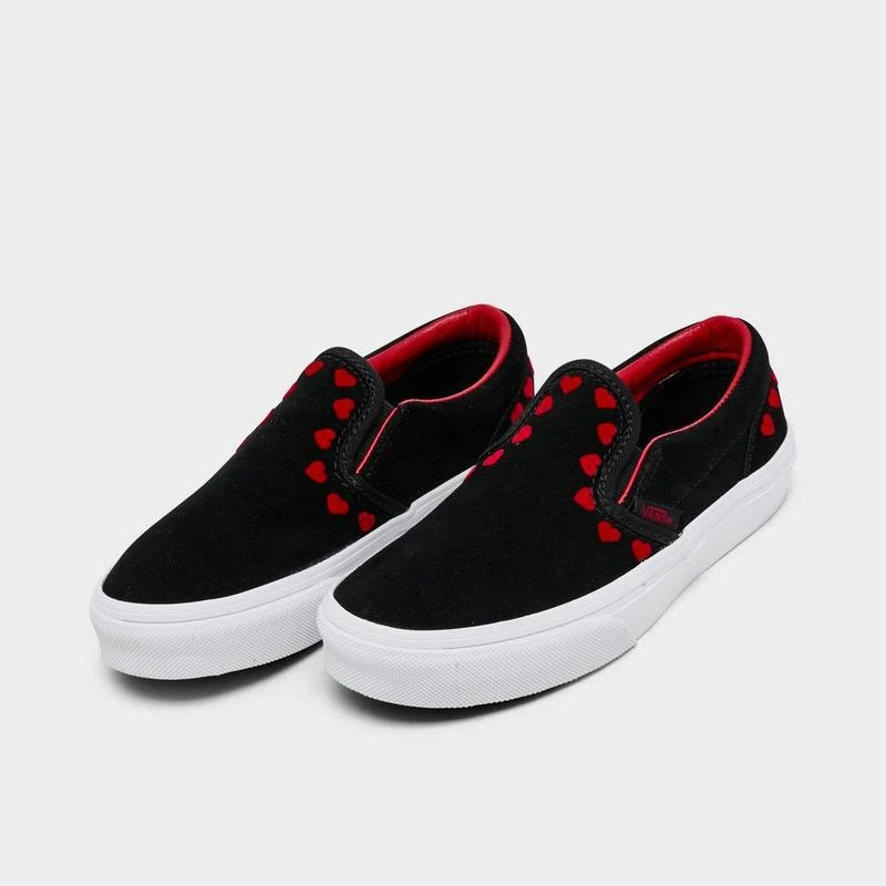 Vans Little Kids' Vans Classic Slip-On Valentine's Day  Casual Shoes 2