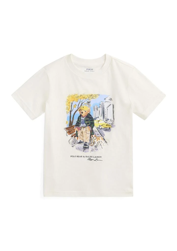 Ralph Lauren Boys 2-7 Polo Bear Cotton Jersey Tee