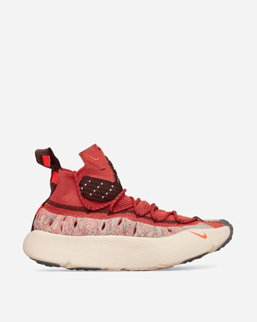 Nike ISPA Sense Flyknit Sneakers Desert Adobe / Bright Crimson 1