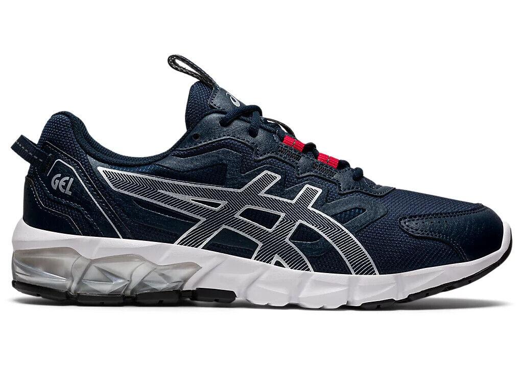 Asics Gel-Quantum 90 1201A064.400 Sneaker Men's Blue Silver Sportstyle Shoes