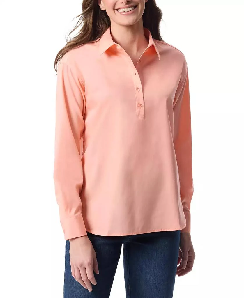 Gloria Vanderbilt Women's Amanda Cotton Pullover Shirt 1