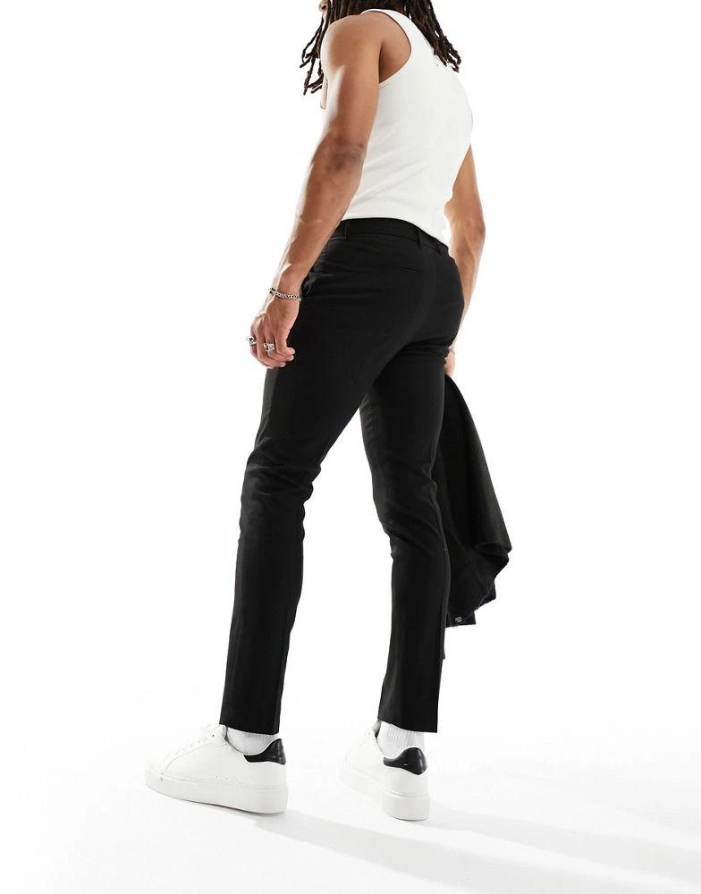 New Look New Look suit trousers in black 3