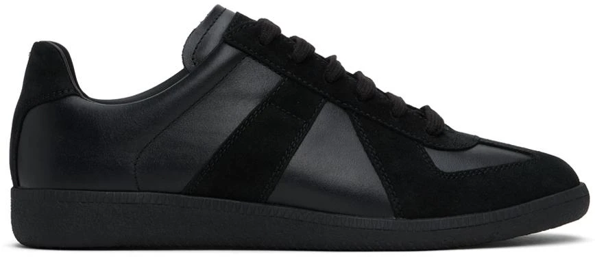 MAISON MARGIELA Black Replica Sneakers 1