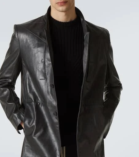 Rick Owens Leather coat 5