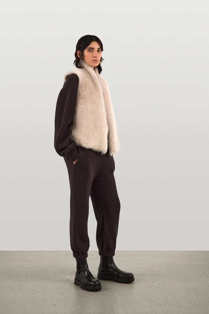 Gushlow & Cole Natural cut shearling gilet 3