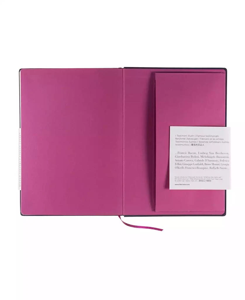Fabriano Ispira Hard Cover Dotted A5 Notebook, 5.8" x 8.3" 7
