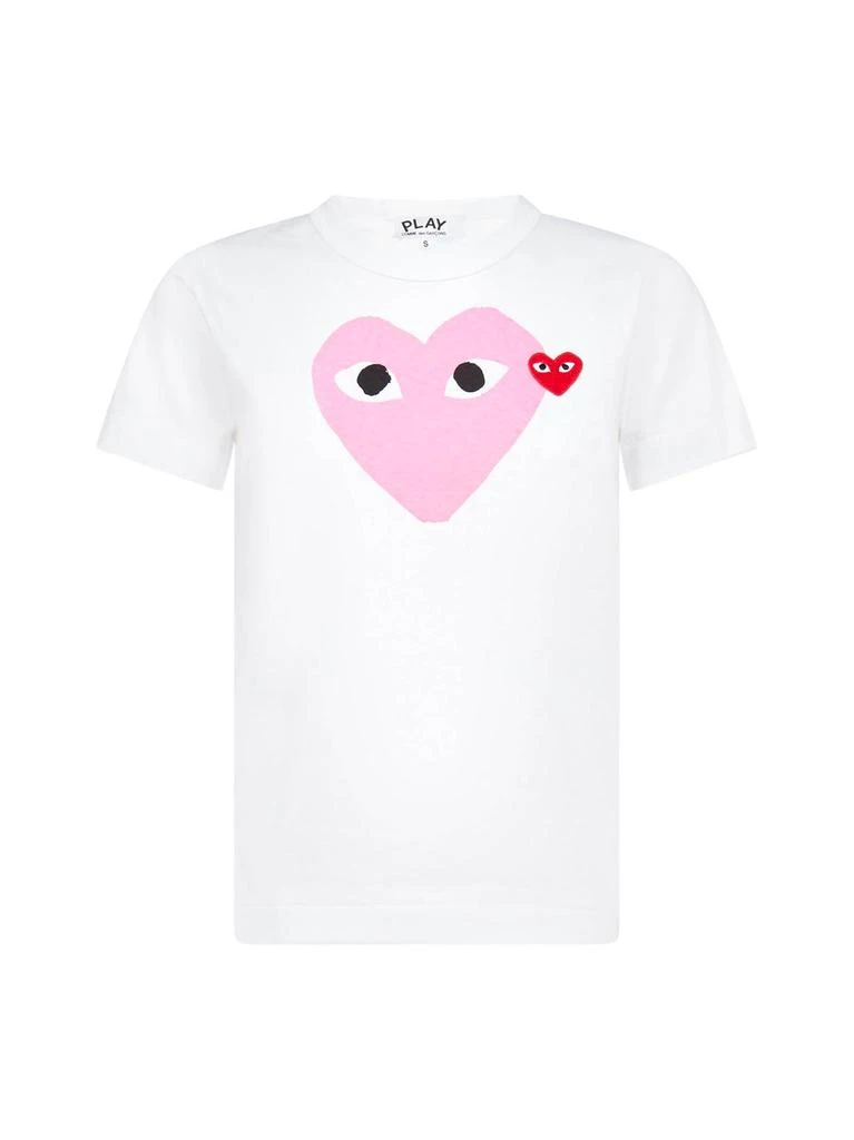 Comme des Garçons Play Comme des Garçons Play Heart Printed Crewneck T-Shirt 1