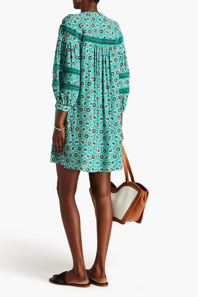DIANE VON FURSTENBERG★素敵！Jessica プリントミニワンピース 素敵☆DIANE von FURSTENBERG ミニワンピース プリント入り