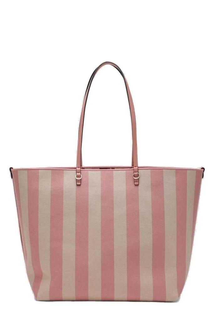 Fendi Fendi Roll Striped Large Tote Bag 2