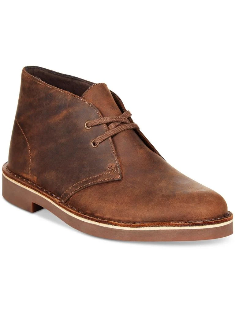 Clarks Acre Bridge Womens Suede Lace-Up Chukka Boots 1