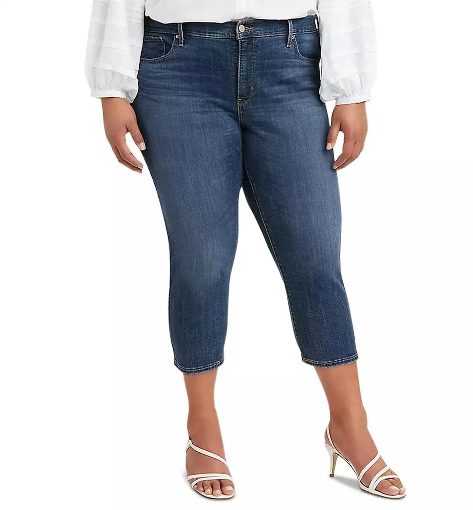 Levi's Trendy Plus Size 311 Shaping Skinny Capri Jeans 1