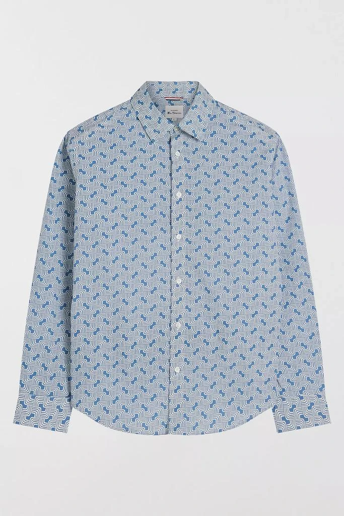 Ben Sherman Ben Sherman Linear Print Button Down Shirt 1