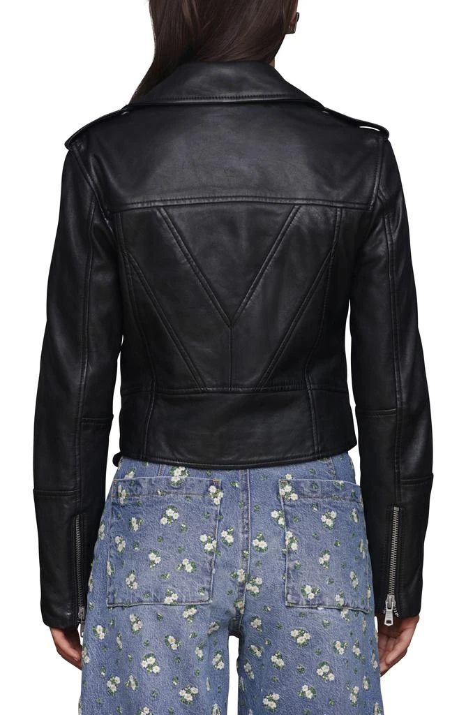 Avec Les Filles Leather Biker Jacket 3