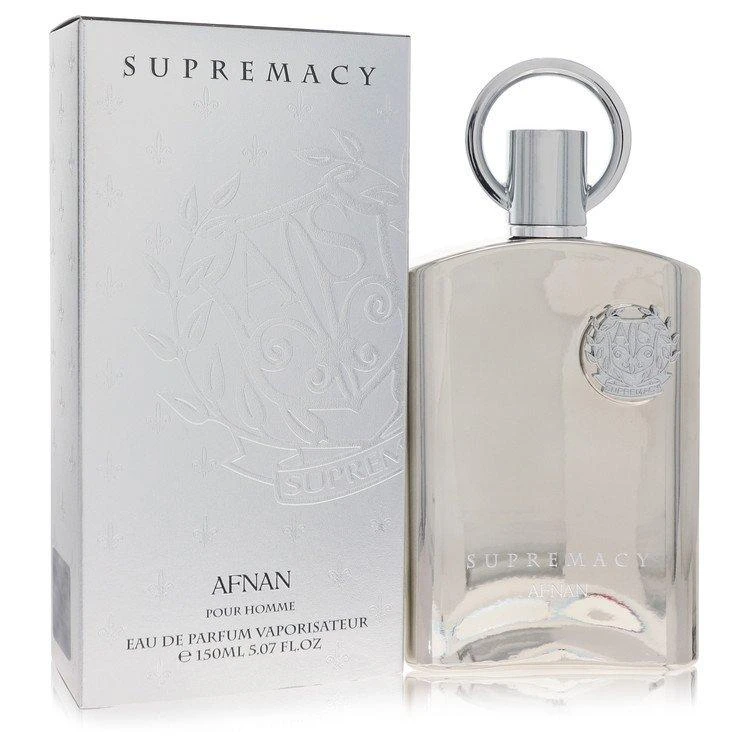 AFNAN 2pcs Combo Supremacy Silver by  Eau De Parfum Spray 5 oz Men 1