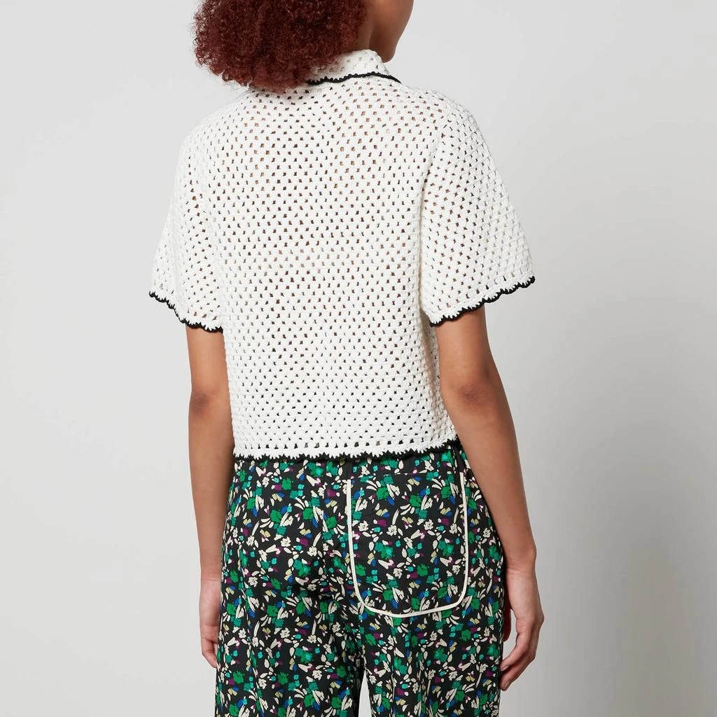BAUM UND PFERDGARTEN Baum und Pferdgarten Cayley Crocheted Cotton Top 2