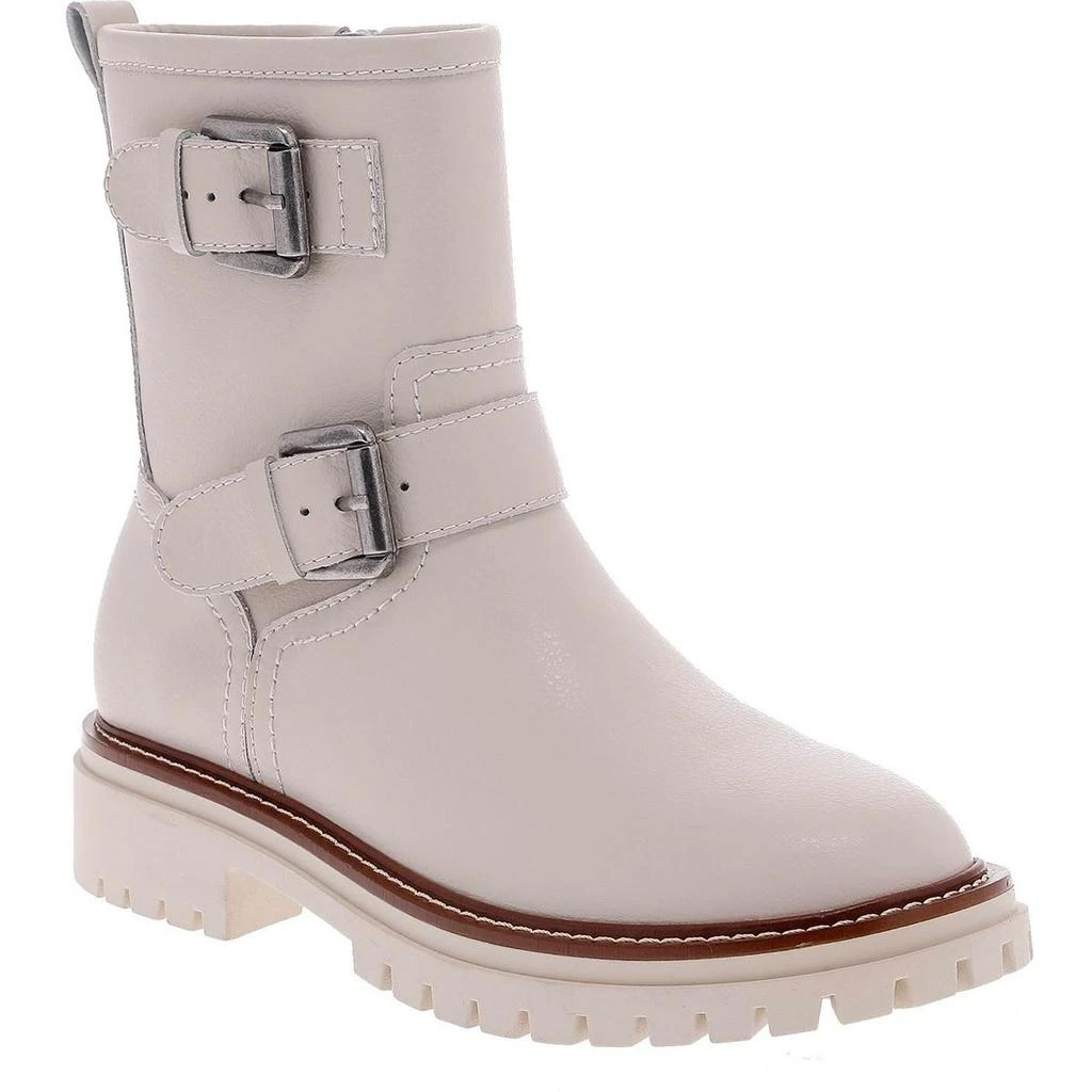 MIA Florence-L Womens Water-Resistant Lug-Sole Motorcycle Boots 5