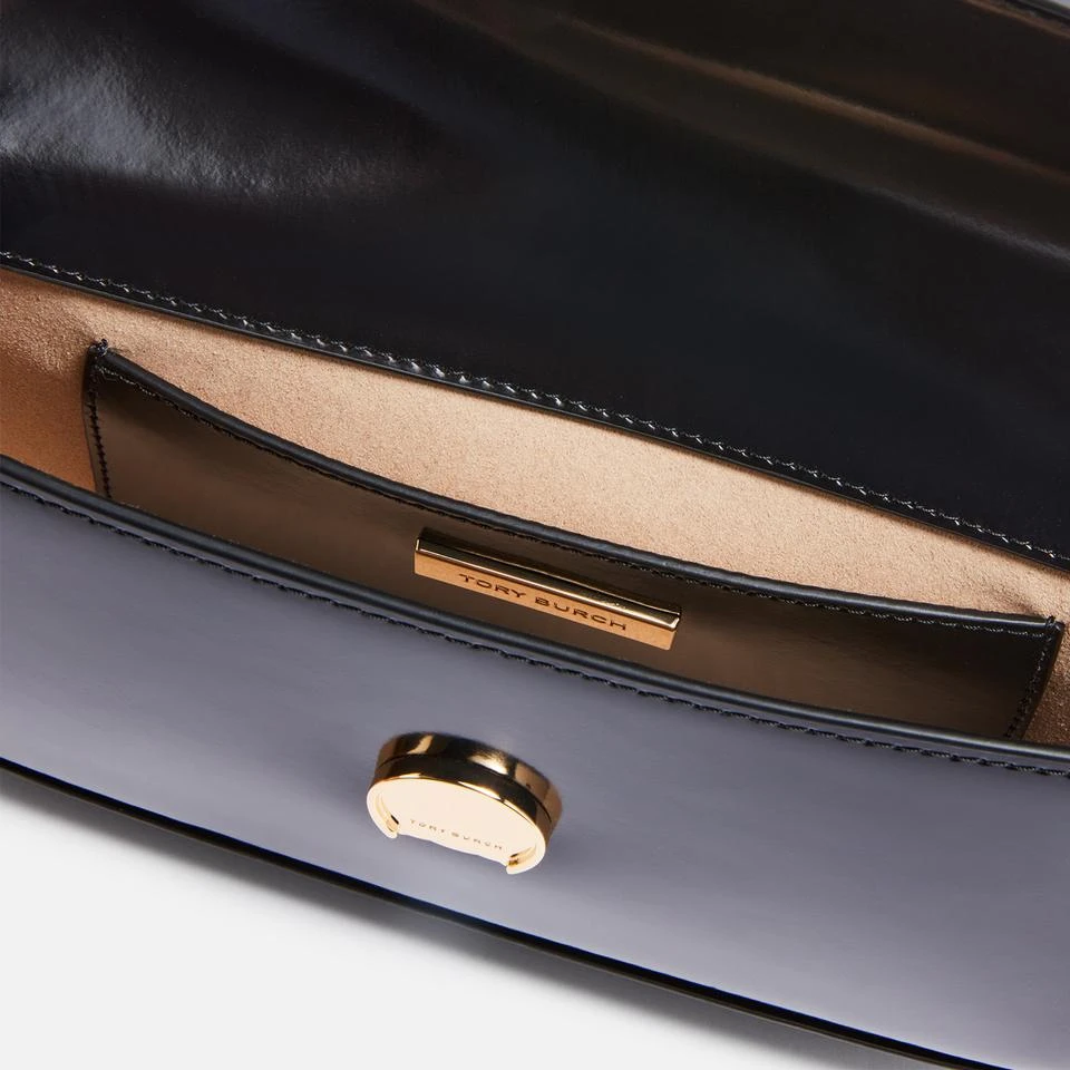 Tory Burch Tory Burch Robinson Spazzolato Patent Leather Shoulder Bag 5