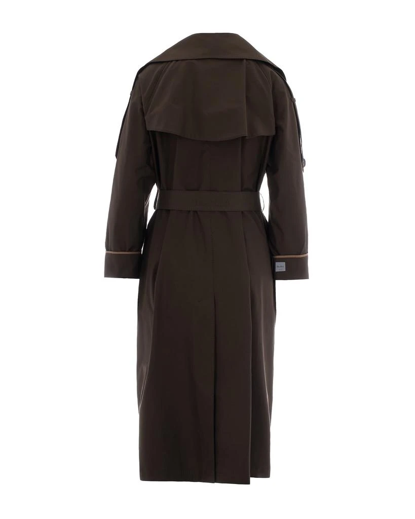 Max Mara Green Oversized Antigoccia Trench