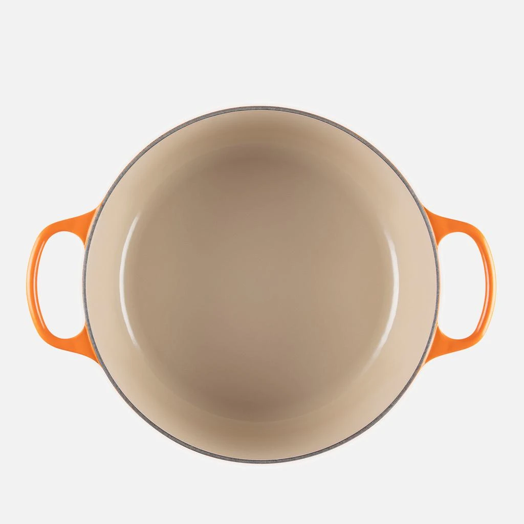 Le Creuset Signature Cast Iron Round Casserole - 28cm - Bamboo Green 8