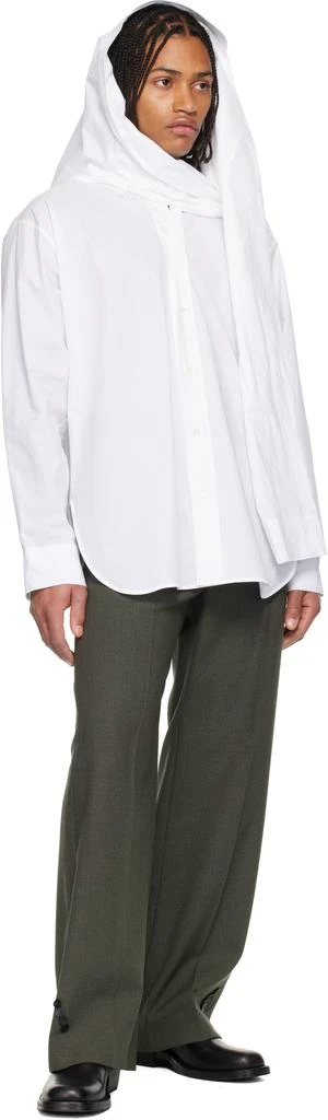 Jean Paul Gaultier Taupe 
The Button-Hole
 Trousers 5